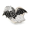 Black Bat Enamel Pins JEWB-A027-01C-1