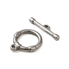 Non-Tarnish 304 Stainless Steel Toggle Clasps STAS-Q324-11P-2