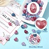 50Pcs Opaque Acrylic Beads OACR-YW0003-11D-4