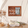 MDF Wood Photo Frames DIY-WH0231-053-7