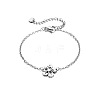 304 Stainless Steel Link Bracelets for Women FS-WG77E9A-01-2