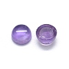 Natural Amethyst Cabochons G-O175-23-19-2