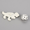 Spray Painted Alloy Brooches JEWB-S011-133-RS-3