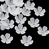 Frosted Acrylic Bead Caps AC-CBAF9C1-01-1