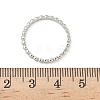 925 Streling Silver Plain Band Rings RJEW-P164-01B-P-5
