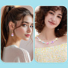 140G 7 Styles Opaque ABS Plastic Beads MACR-TA0002-82-8