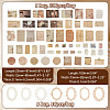 AHADERMAKER 2 Bags 2 Styles Scrapbook Paper Kit DIY-GA0006-59-2