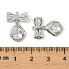 Brass Micro Pave Cubic Zirconia Pendants LS-KK-C107-20B-P-3