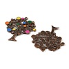 Alloy Enamel Big Pendants AL-CBA75EE-02R-2