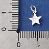 925 Sterling Silver Charms STER-M120-01B-S-3