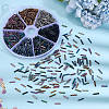 63G 7 Style Glass Bugle Beads SEED-AR0001-43-4