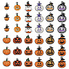 36Pcs 12 Styles Halloween Alloy Enamel Pendants ENAM-TA0003-51-2