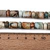 Natural Chrysocolla and Lapis Lazuli Beads Strands G-Q616-09I-5