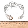 304 Stainless Steel Cuff Bangles for Women BJEW-D384-02P-3