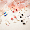 DIY Flower Dangle Earring Making Kits DIY-SC0001-36-5