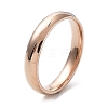 Ion Plating(IP) 304 Stainless Steel Flat Plain Band Rings STAS-I160-C-RG-1