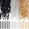 600Pcs 3 Colors Glass Bugle Beads SEED-ME0001-25-1
