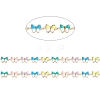 Brass Enamel Link Chains LS-CHC-E021-09A-1
