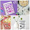 Custom Movie Diary Theme Stainless Steel Cutting Dies Stencils DIY-WH0289-016-6