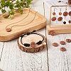 240Pcs 12 Style Laser Cut Wood Connector Charms WOOD-CD0001-34-7