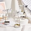 Iron Rotating Tealight Candle Holder AJEW-FG0001-20P-7