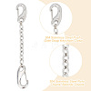 304 Stainless Steel Cable 
Chain Dog Collar Safety Clips DIY-AB00026-3