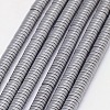 Electroplate Non-magnetic Synthetic Hematite Beads Strands G-J164B-3mm-04-1