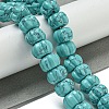 Synthetic Turquoise Dyed Beads Strands G-G142-A05-01-1