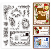 Custom Summer Theme PVC Plastic Clear Stamps DIY-WH0631-0040-1