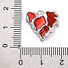 Alloy Enamel Pendants FIND-U024-02P-01-3