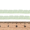 Imitation Jade Glass Beads Strands GLAA-T028-14J-03-4