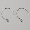 Brass Earring Hooks KK-WH0044-141B-P-1