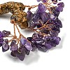 Natural Amethyst Chips Money Tree Decorations DJEW-P018-01D-2