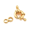 Brass Spring Ring Clasps KK-D407-01G-A-2