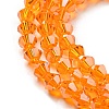 Transparent Electroplate Glass Beads Strands LS-EGLA-A039-T4mm-A23-3