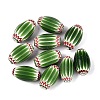 Handmade Millefiori Glass Barrel Beads LA-N002-28A-1