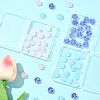 20Pcs Transparent Spray Painted Glass Beads GLAA-FS0002-40B-8