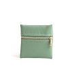 Square PU Leather Jewelry Gift Zipper Bags PW-WGB98FA-01-1