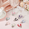 14Pcs Glass Wine Glass Charms AJEW-SC00005-4