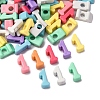 Opaque Acrylic European Beads OACR-S072-04D-1