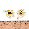 Alloy Rhinestone Pendants FIND-N012-02KCG-3