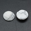 Natural Howlite Cabochons G-P393-P04-14.5mm-2