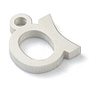 Non-Tarnish 304 Stainless Steel Charms STAS-G244-01A-3