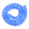 Transparent Glass Beads Strands GLAA-T032-T8mm-MD04-3
