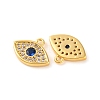 Brass Micro Pave Cubic Zirconia Pendants KK-U017-08E-G-2