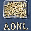 26Pcs 26 Styles Brass Pendants KK-FS0001-65G-7
