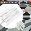 4Yards Polyester Lace Ribbon SRIB-GF0001-73B-02-6