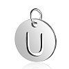 Non-Tarnish 304 Stainless Steel Charms STAS-S105-T514S-U-1