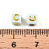 Plating Acrylic Beads OACR-N140-01C-C-3