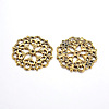 Tibetan Style Filigree Joiners Links TIBE-A11623-AG-FF-1
